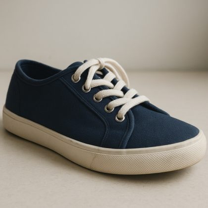 Sneaker tela blu